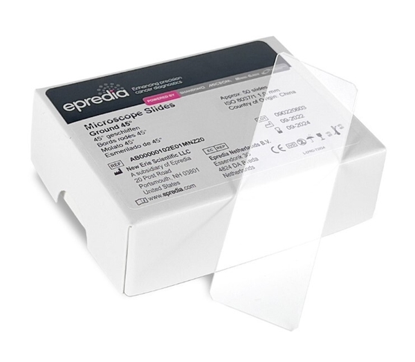 Objektglas slipade kanter Epredia, 26x76mm 45° slipade - Epredia