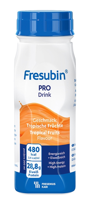Fresubin PRO DRINK, 4x200ml tropisk frukt - Fresubin PRO DRINK