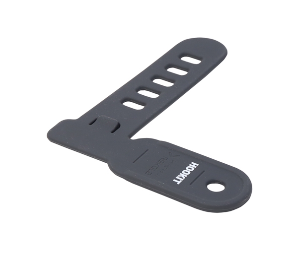 Skaftkrok Hookit Pro, 11x12x0,5cm grå
