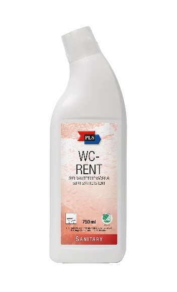 Sanitetsrent WC PLS WC-rent, 750ml ph=2 med svanhals Svanen - PLS
