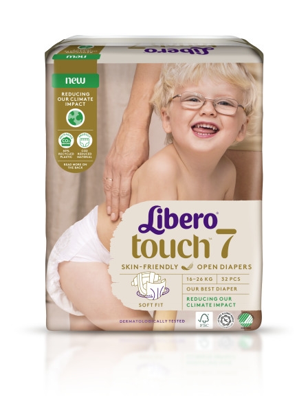 Tejpblöja Libero Touch, 7 16-26kg - Libero - 1