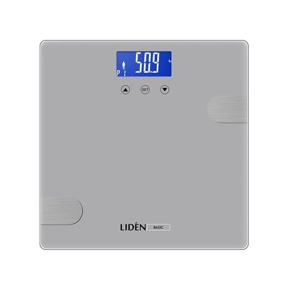 Badrumsvåg Lidén LEP-185, 180 kg kroppsanalys - 1