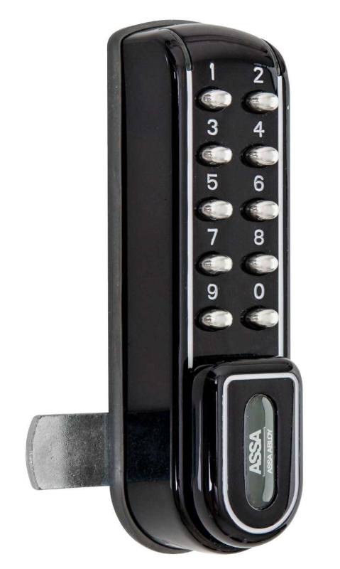 Kodlås Assa, Coded 1.2 Svart