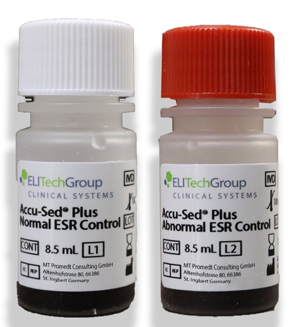 Kontrollkit Accu-Sed Plus, 4x8,5mL till MicroSed