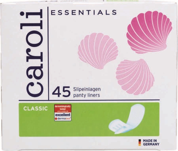 Sanitetsbinda Caroli, Classic 5cmx14,8cm