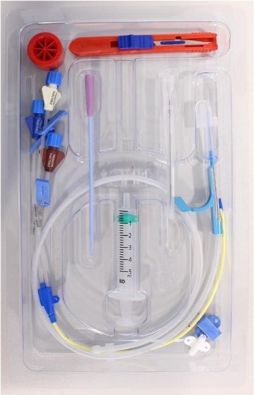 CVK set 3lumen Arrow, 7Fx200mm m ekg kabel - Arrow/Teleflex