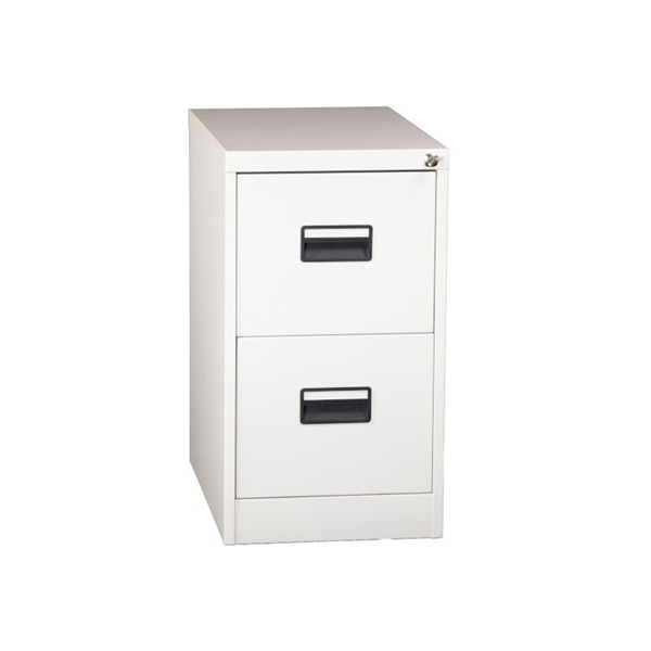 Journal/Arkivskåp A4, 2 lådor, vitt