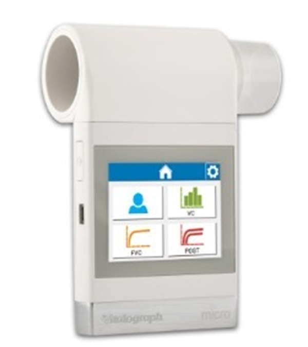 Spirometer Vitalograph Micro, FVC, FEV1, FEV1% och PEF