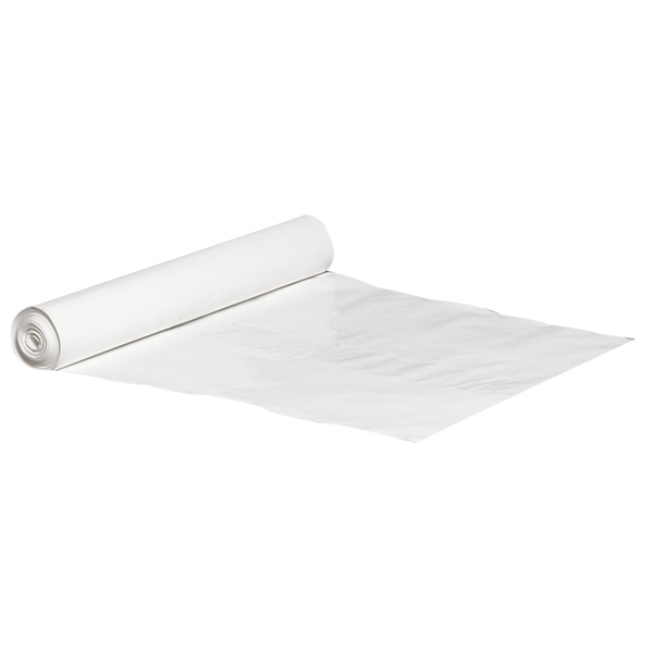 Sopsäck LD plast, 60L 550x1030mm 55my vit - Abena