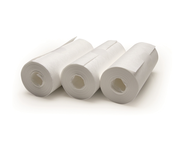 Engångsduk rulle EasiTex, 250x300mm mikrofiber vit - 1