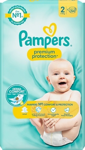 Tejpblöja Pampers New Baby, S2 4-8Kg - Pampers