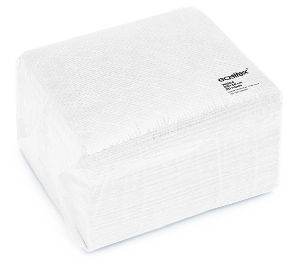 Rengöringsduk EasiTex 745, 38x48cm genombruten vit - EasiTex