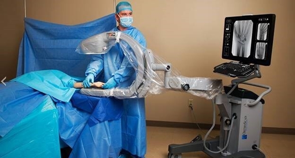 Sterilskydd mini C-bågar, OrthoScan utrustn.nr 3697