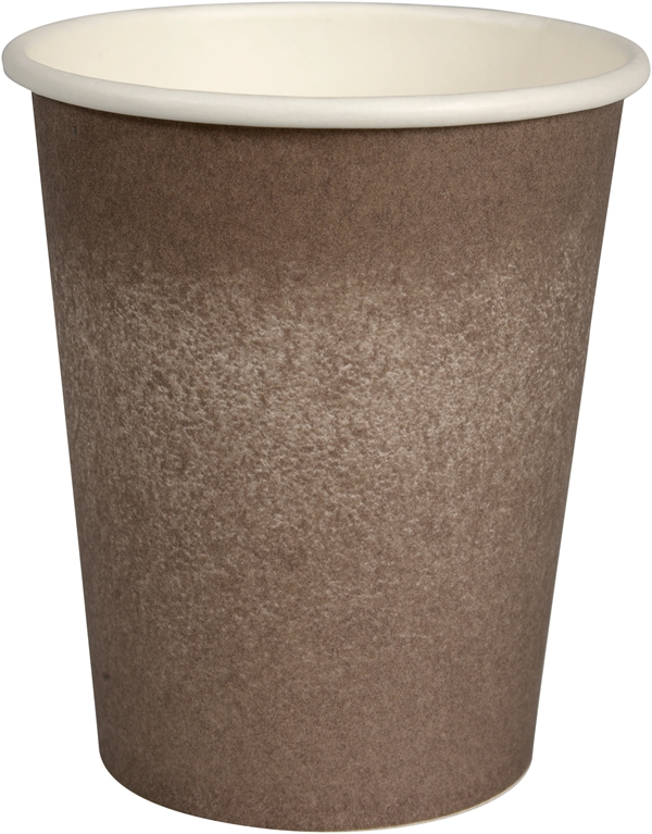 Pappersbägare Gastro, 24cl grå PE-belagd Svanen - Gastro