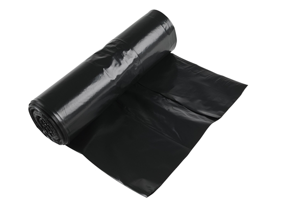 Sopsäck LD plast PolyREG, 70L 600x900mm 80my svart - PolyREG