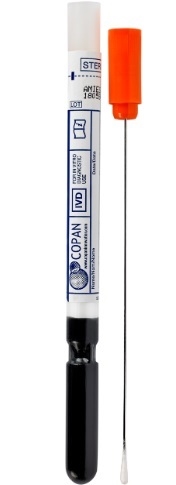 Provtagningspinne Copan 116C.USE, uretra/öron m Amies/kol orange - Copan