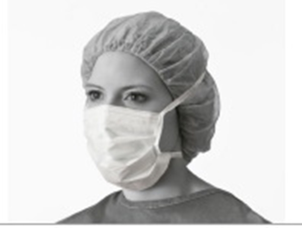 Munskydd op f känslig hud, typ II vit knytband