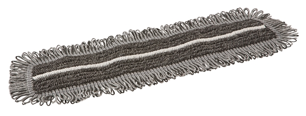 Mopp fukt Damp 47 Dark, 40cm grå mikro öglad - Vikan