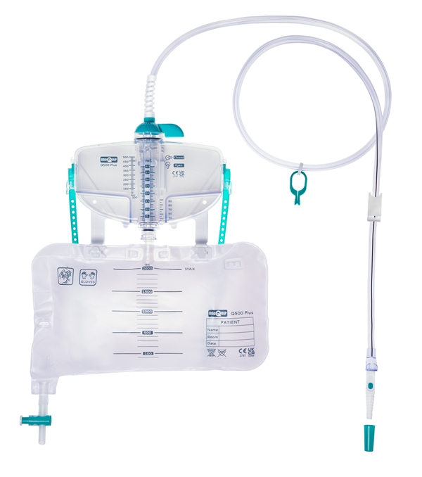 Urimeter Timdiures Q500 Plus Unoquip, 2,0L 150cm sl tömbar nålfri - UnoQuip