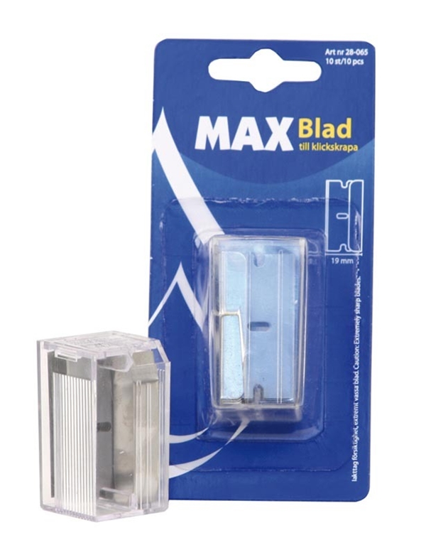 Blad till klickskrapa MAX, 40mm 10-pack - MAX