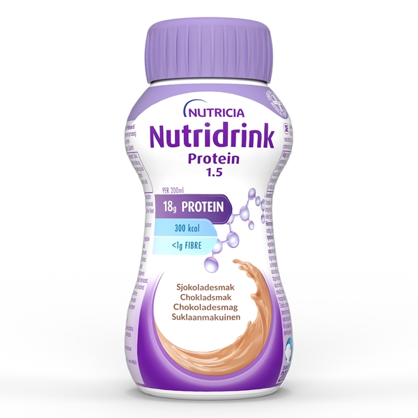 Nutridrink Protein , 4x200ml Choklad - Nutridrink - 1