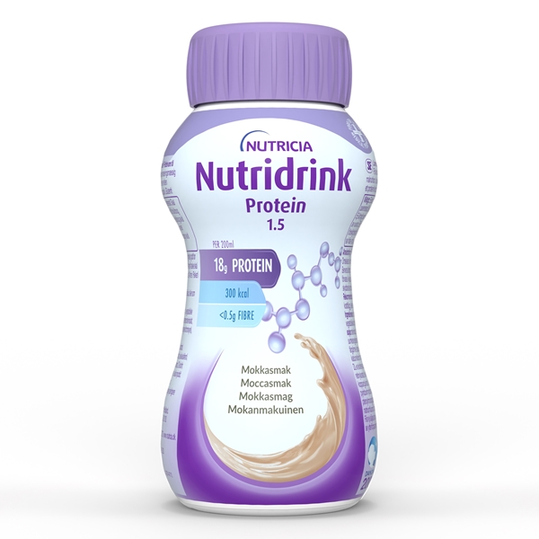 Nutridrink Protein , 4x200ml Mocca - Nutridrink - 1