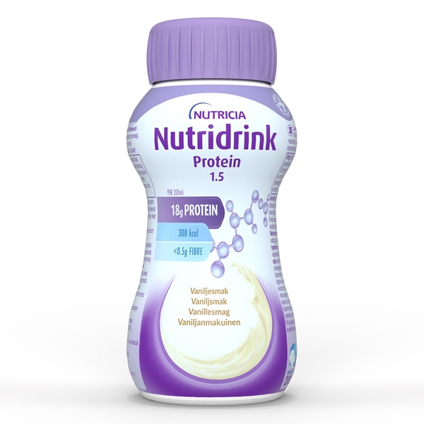 Nutridrink Protein , 4x200ml Vanilj - Nutridrink - 1