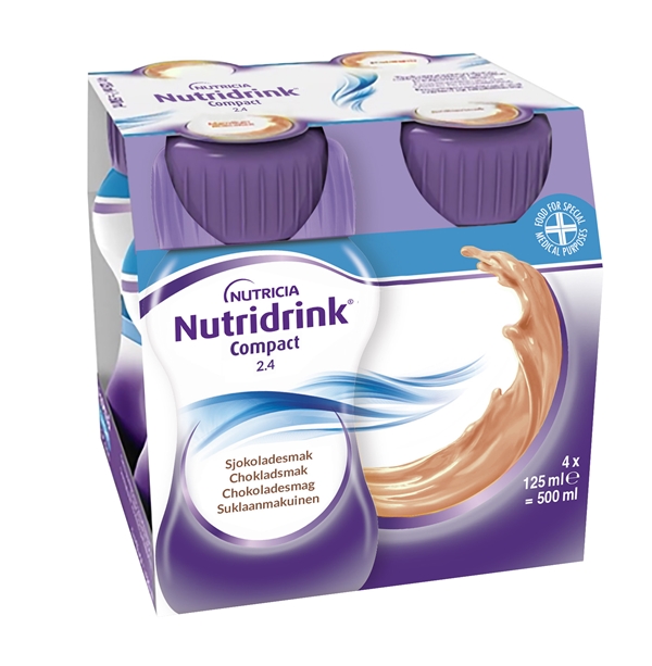 Nutridrink Compact , 4x125ml Choklad - Nutridrink