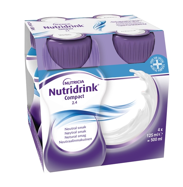 Nutridrink Compact , 4x125ml Neutral - Nutridrink