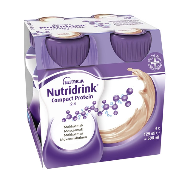 Nutridrink Compact Protein, 4x125ml Mocca - Nutridrink