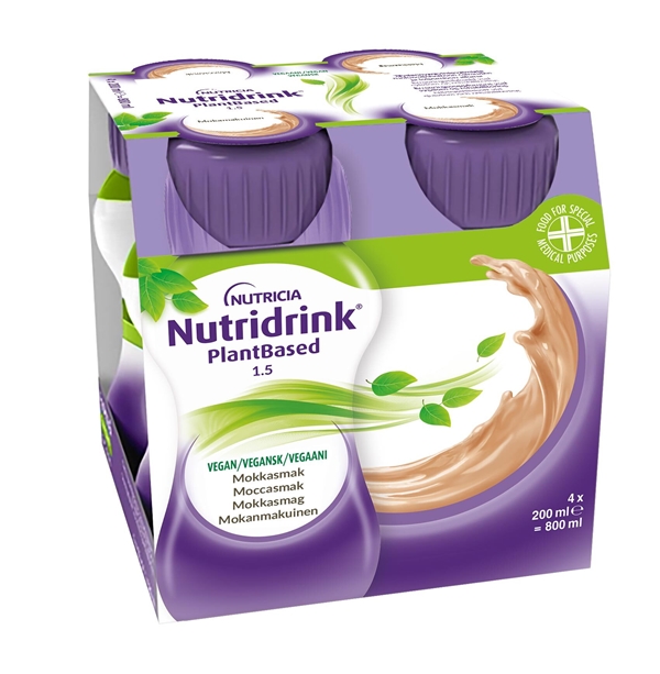 Nutridrink Plantbased , 4x200ml Mocca - Nutridrink