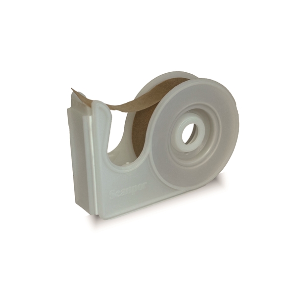 Häfta papper Scanpor, 1,25cmx10m beige hållare - Scanpor - 2