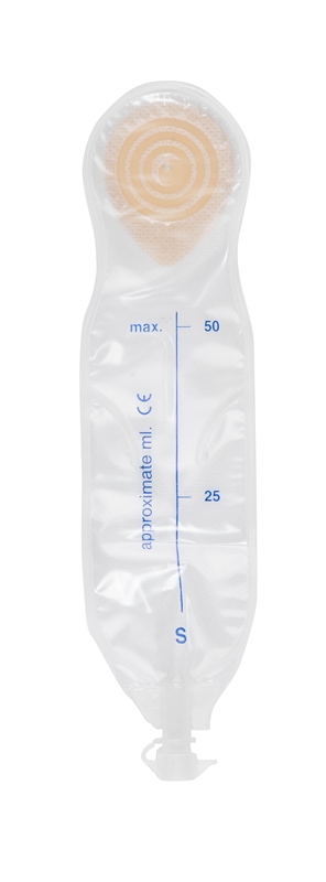 Fistel- & dränpåse Mediplast, 50ml 6x19cm Ø3mm Small - Stomocur