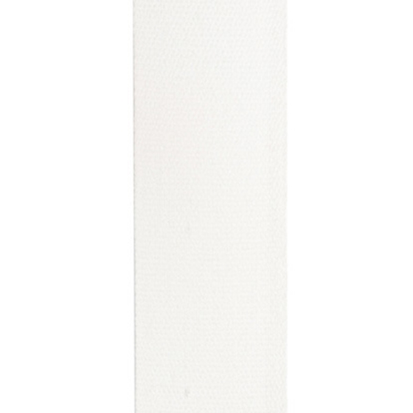 Bomullsband vitt, 13mm 250m/rle