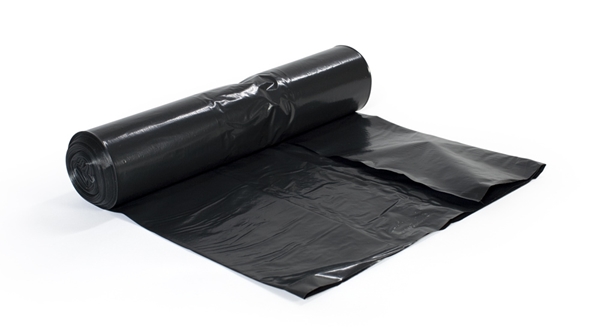Sopsäck LD plast, 60L 750x800mm 40my svart - NPA Plast