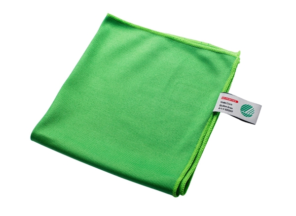Glasduk mikrofiber Proffer, 35x35cm grön Svanen - Nordex