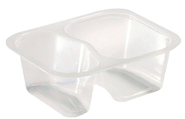 Form SDISH PP Duniform, 138x114x53mm 2 fack transp - Duniform