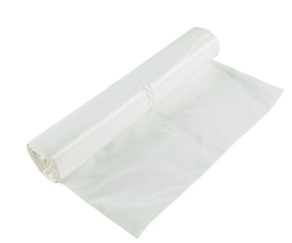 Sopsäck LLD plast, 30L 300/150x700mm 35my vit