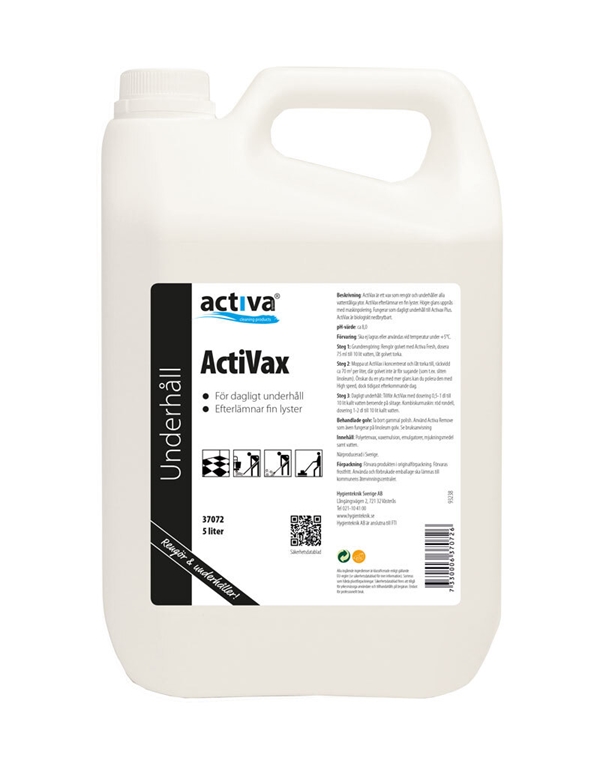 Golvvax Activa Activax, 5L - Activa