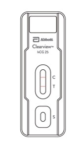 Graviditetstest Clearview™ hCG Cassette, kassett 25 mIU/mL - 2
