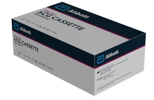 Graviditetstest Clearview™ hCG Cassette, kassett 25 mIU/mL - 1