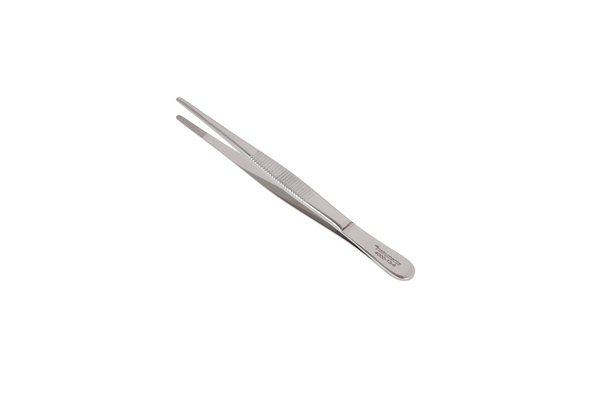 Pincett anatomisk rund avd.kval, 13cm