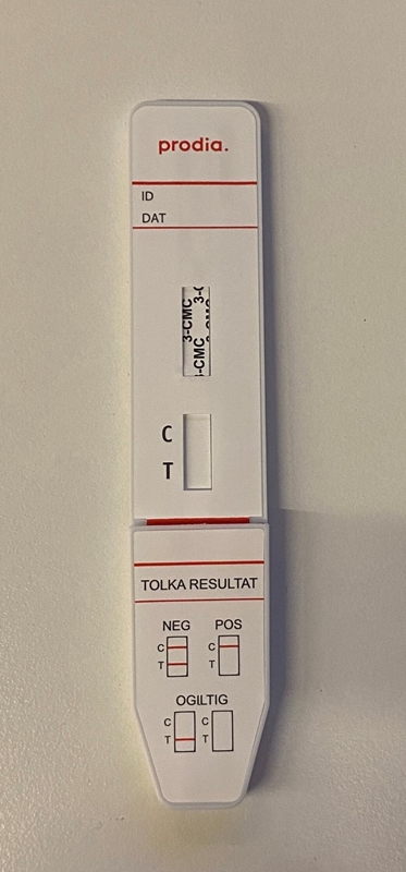 Drogtest LITA singel, 3-CMC kristall - LITA