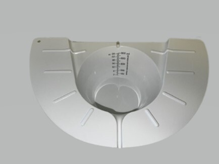 Urinmätare AST, 800ml Plast för toalettstol