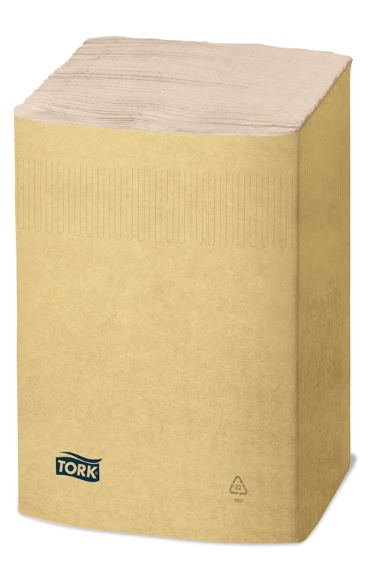 Dispenserservett Tork 1/4 N4, 21,3x33cm 1-L Advanced natur - Tork