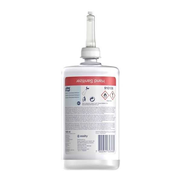Handdesinfektion  Salubrin 70% gel, 1000ml S1 - Tork