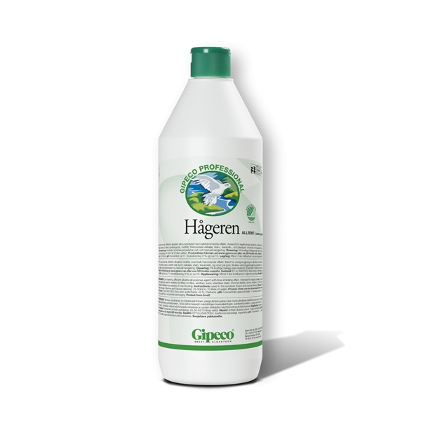 Allrent Gipeco Hågeren, 1L oparf pH=10/11 Svanen - GIPECO