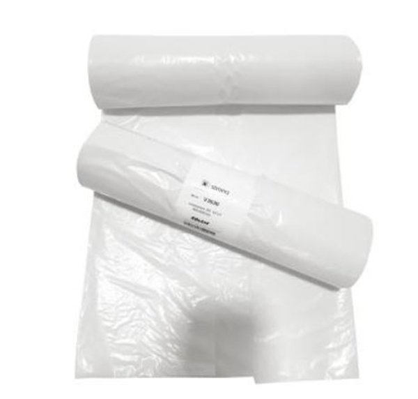 Insatspåse LD plast, 30L 500x600mm 25my vit - NPA Plast