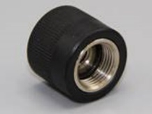 Ersättningsskruvlock PCD, M12 svart - GKE