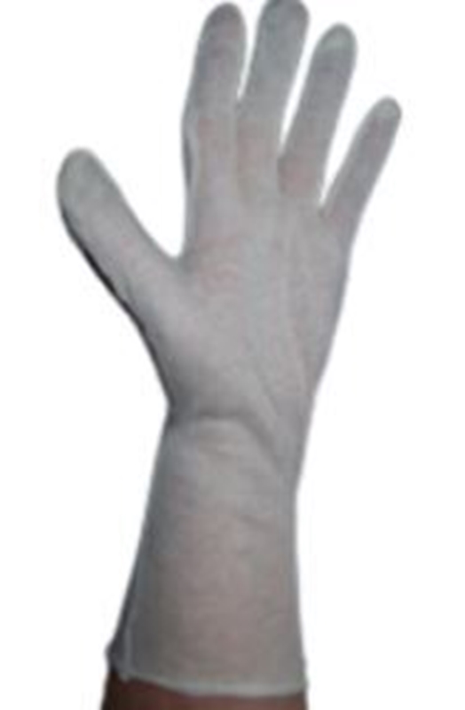 Bomullsvante oblekt, L 30cm